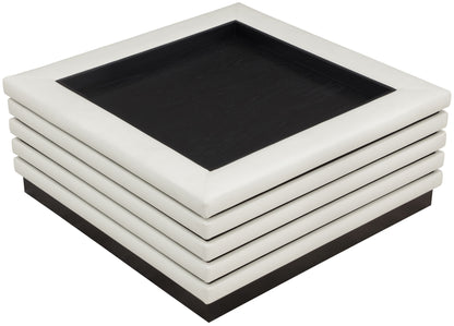 Rory - Coffee Table With Black Base