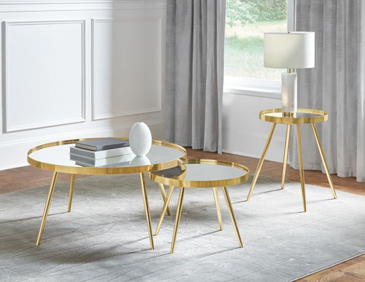 Kaelyn - Round Coffee And End Table Set