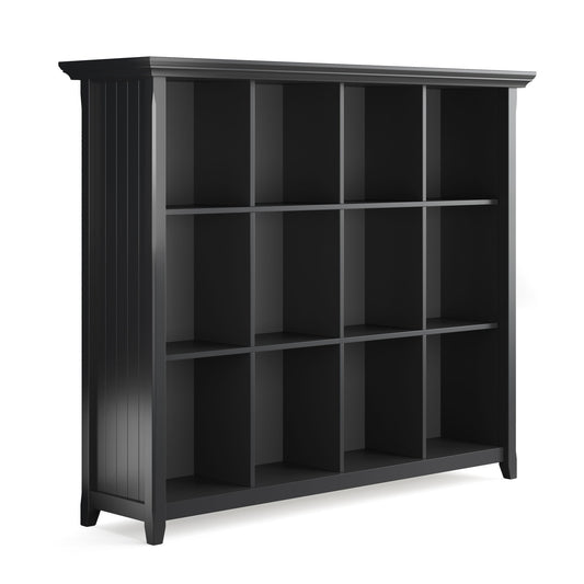 Acadian - 12 Cube Storage - Black