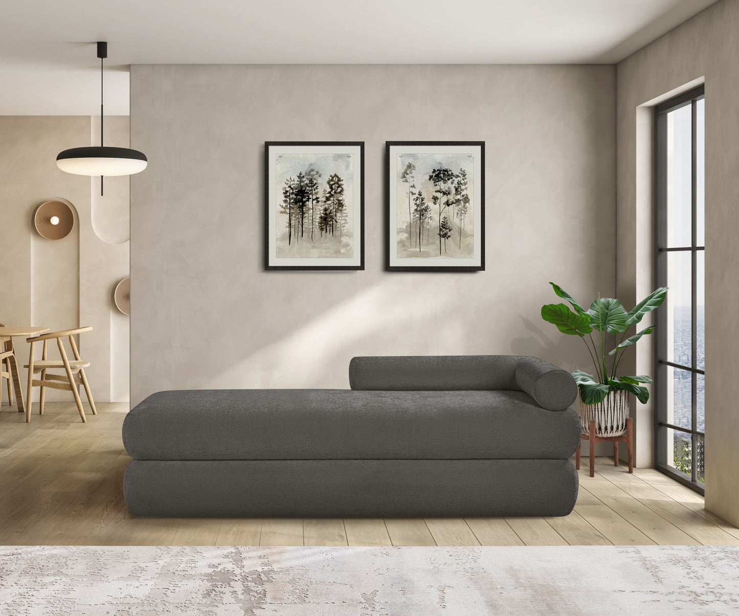 Kennedy - Chenille Bench