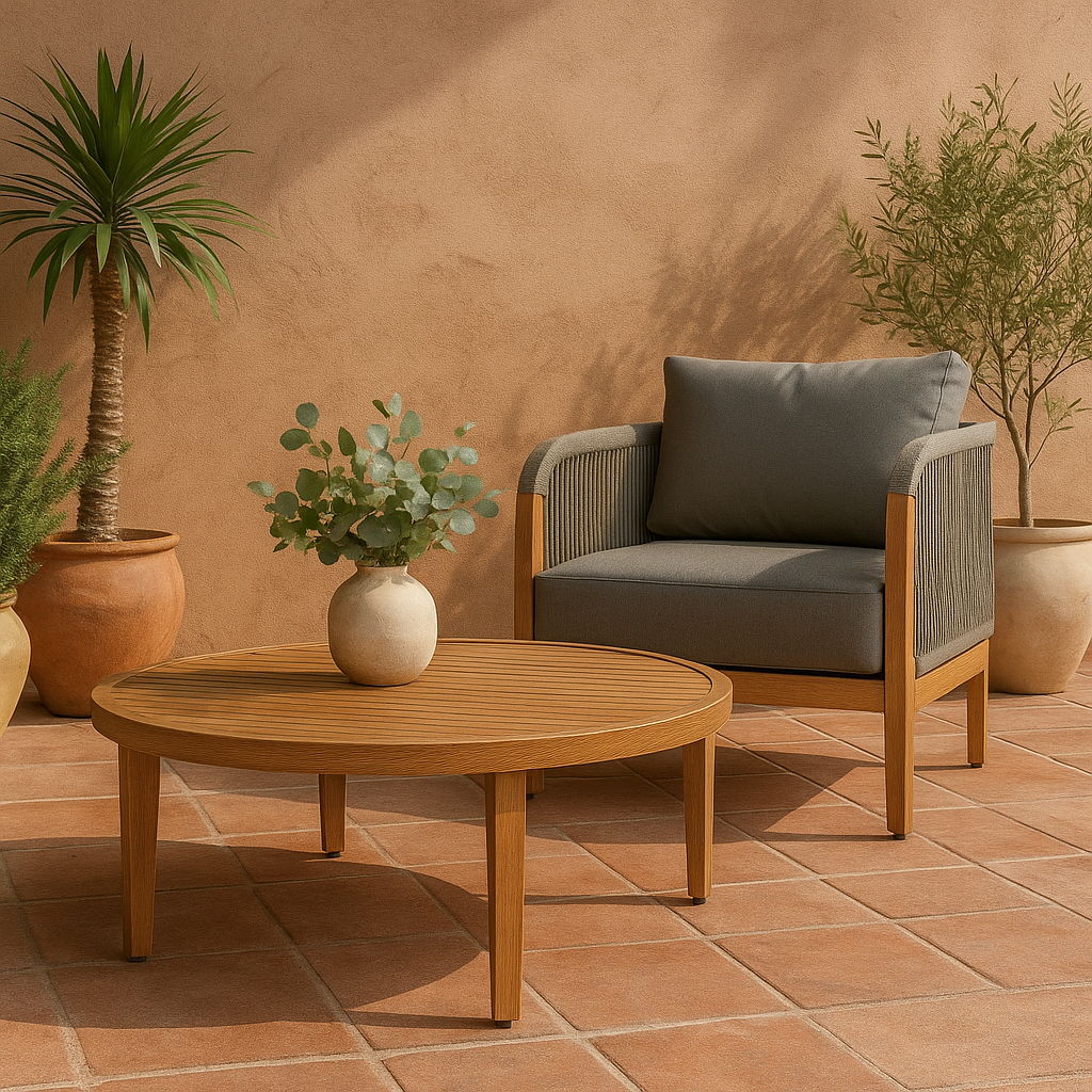 Maui - Outdoor Patio Coffee Table - Natural
