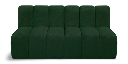 Arc - Boucle Fabric 2 Seats Modular Sofa