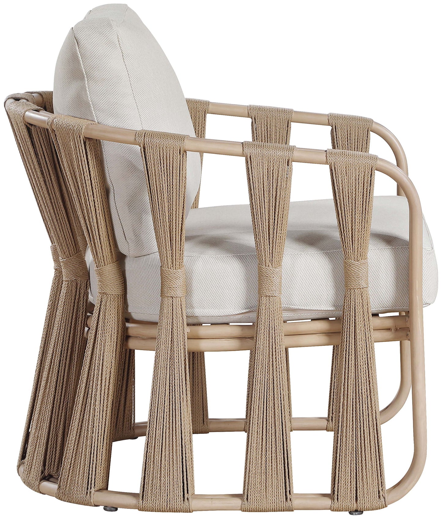 San Pietro - Resilient Waterproof Fabric Upholstered Outdoor Patio Chair