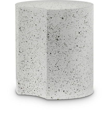 Dimple - End Table - Terazzo Finish