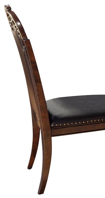 Rosanna Dining - Side Chair (Set of 2) - Dark Brown