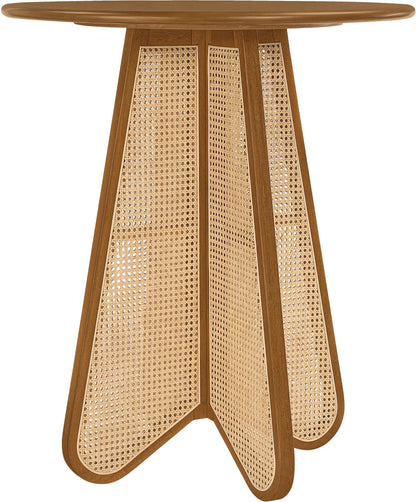 Butterfly - Solid Wood And Natural Cane Table