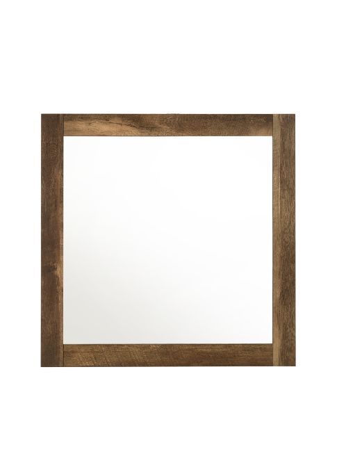 Morales - Mirror - Rustic Oak