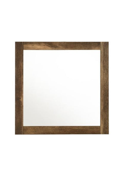 Morales - Mirror - Rustic Oak