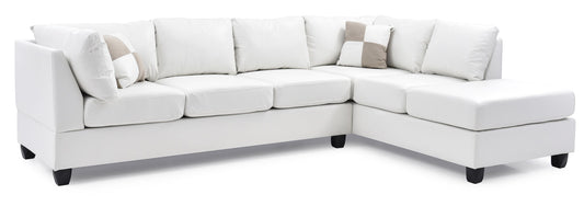 Malone - Sectional - White
