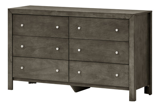 Elegant Transitional Dresser - Gray