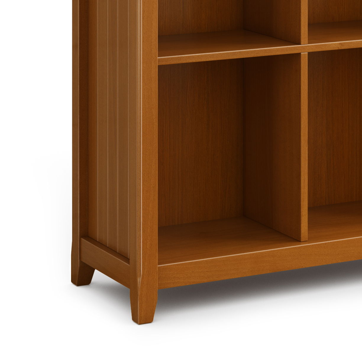 Acadian - 9 Cube Bookcase And Storage Unit - Light Golden Brown