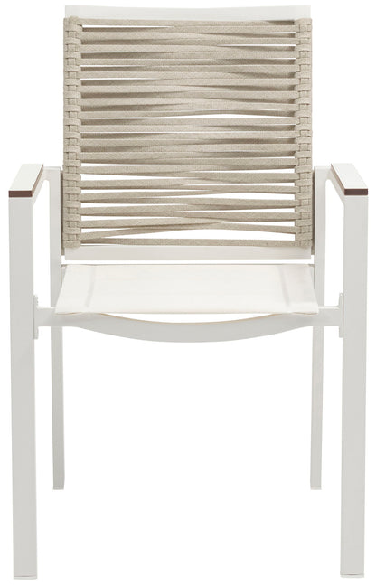Maldives - Rope Outdoor Patio Dining Arm Chair (Set of 2)