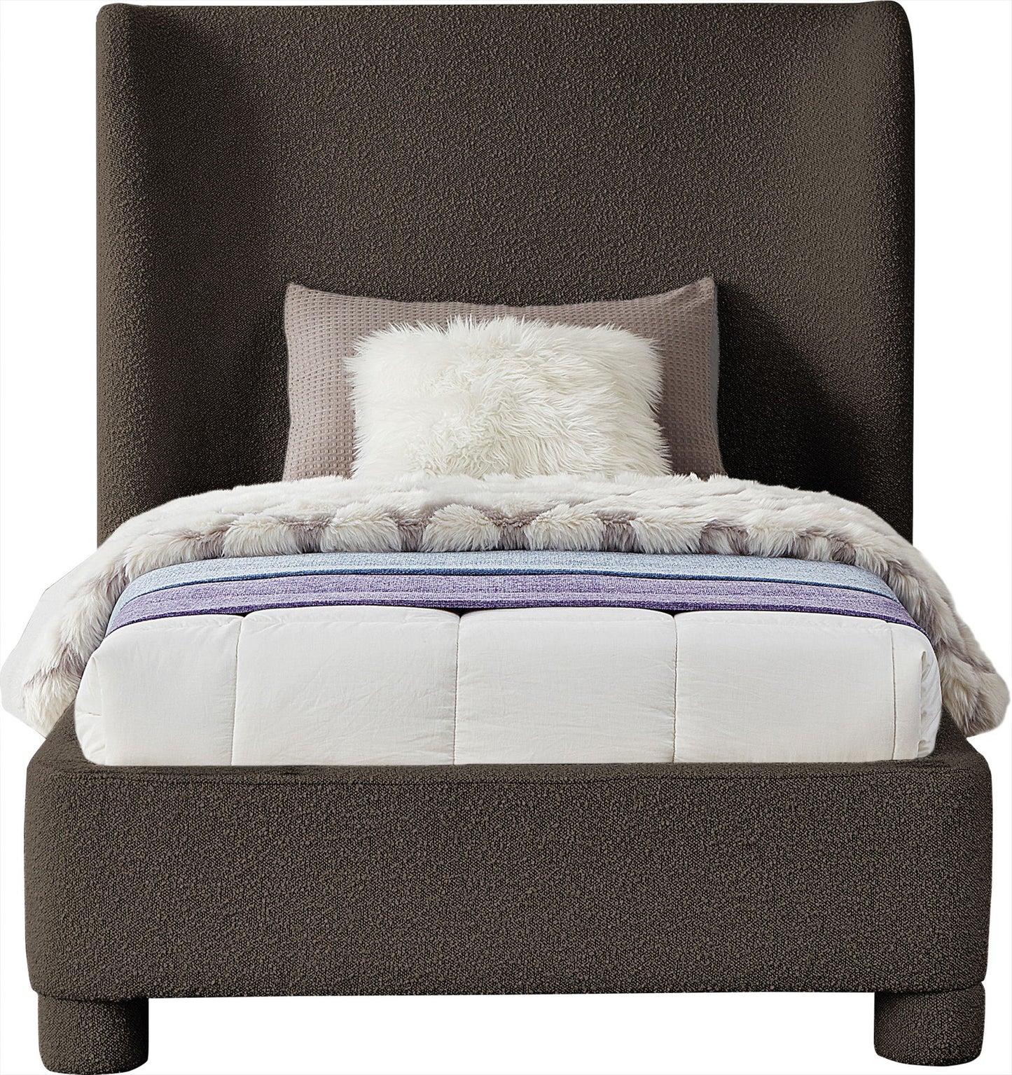 Penny - Boucle Fabric Bed