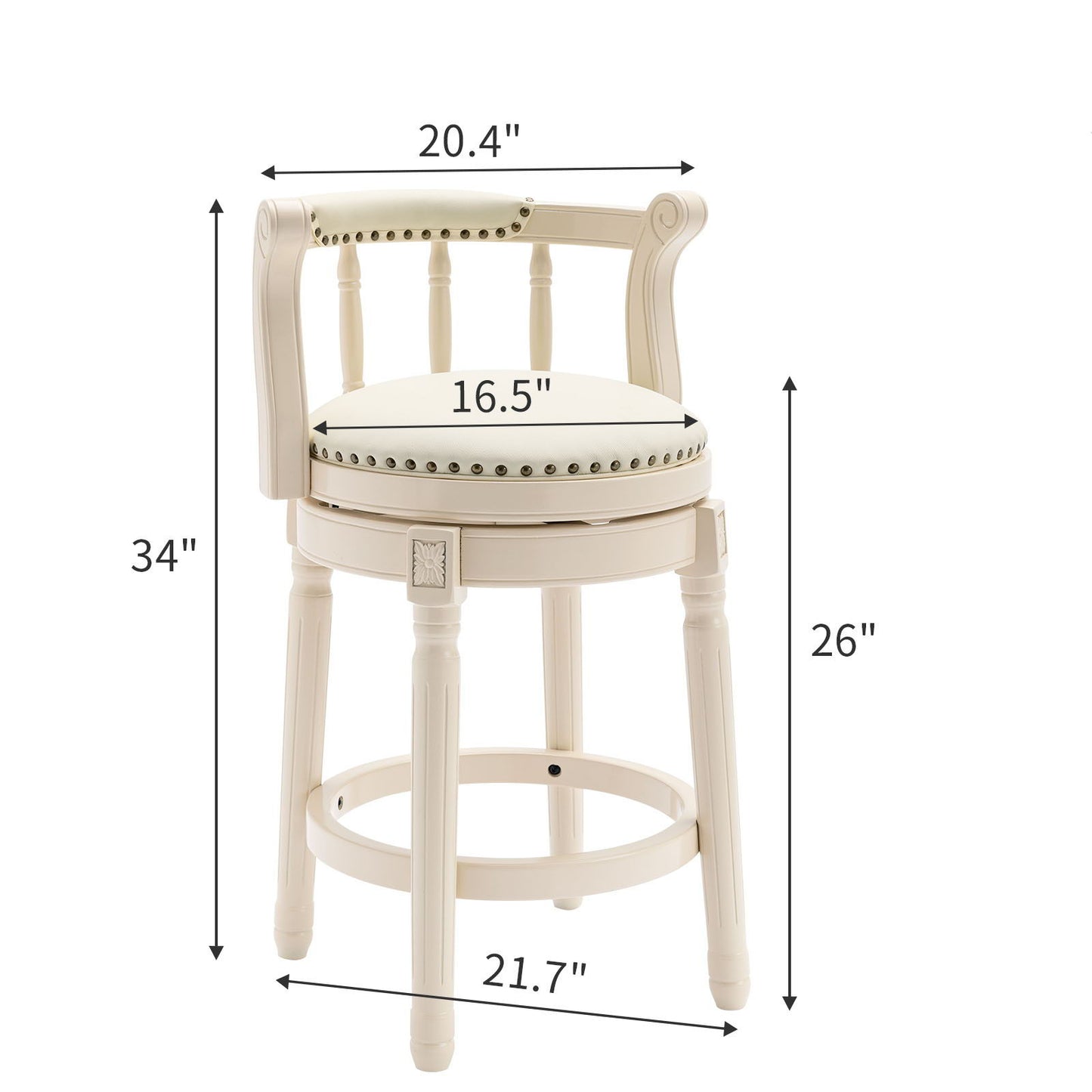 Wooden Bar Stool