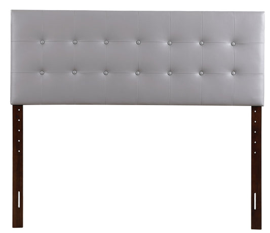 Queen Bed Headboard For Modern Comfort - Light Gray