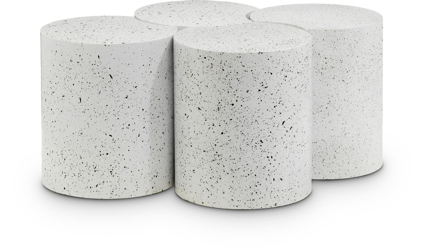 Dimple - 4 Piece Modular Coffee Table - Terazzo Finish