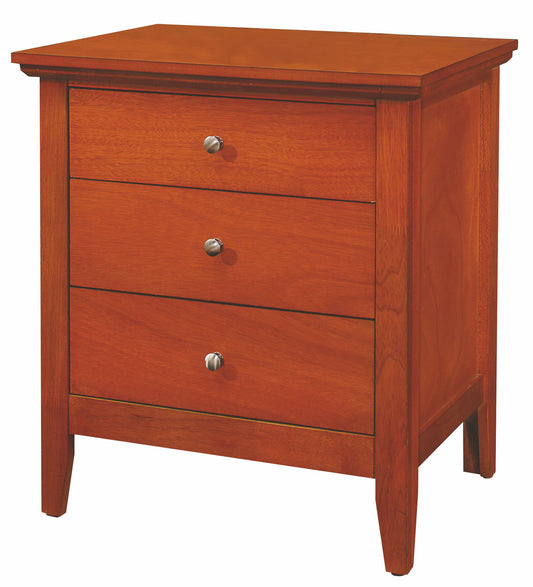3 Drawer Nightstand - Oak