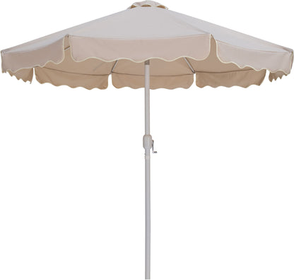 Amalfi - Patio Umbrella - White Base / White Pole