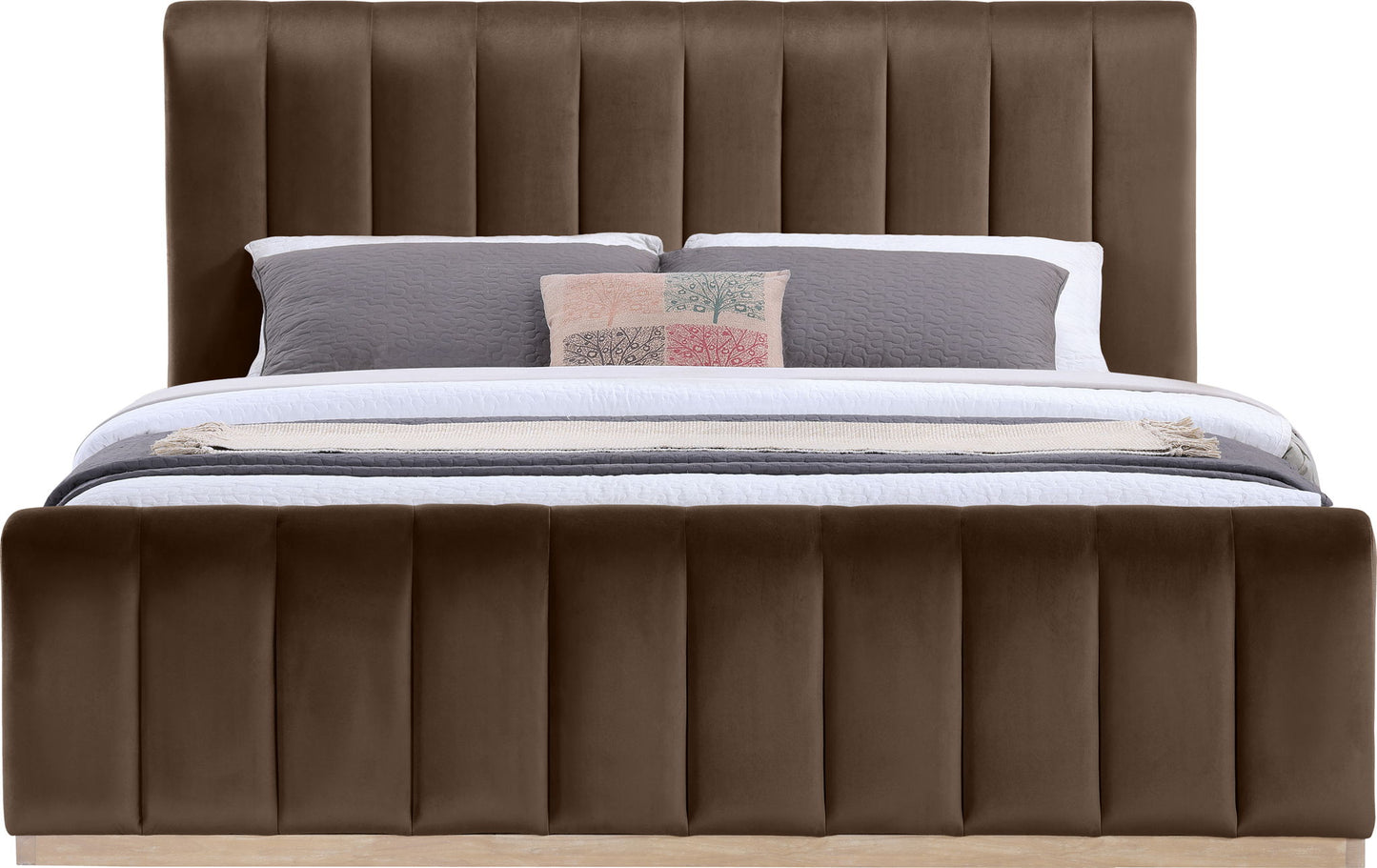 Amara - Velvet Bed