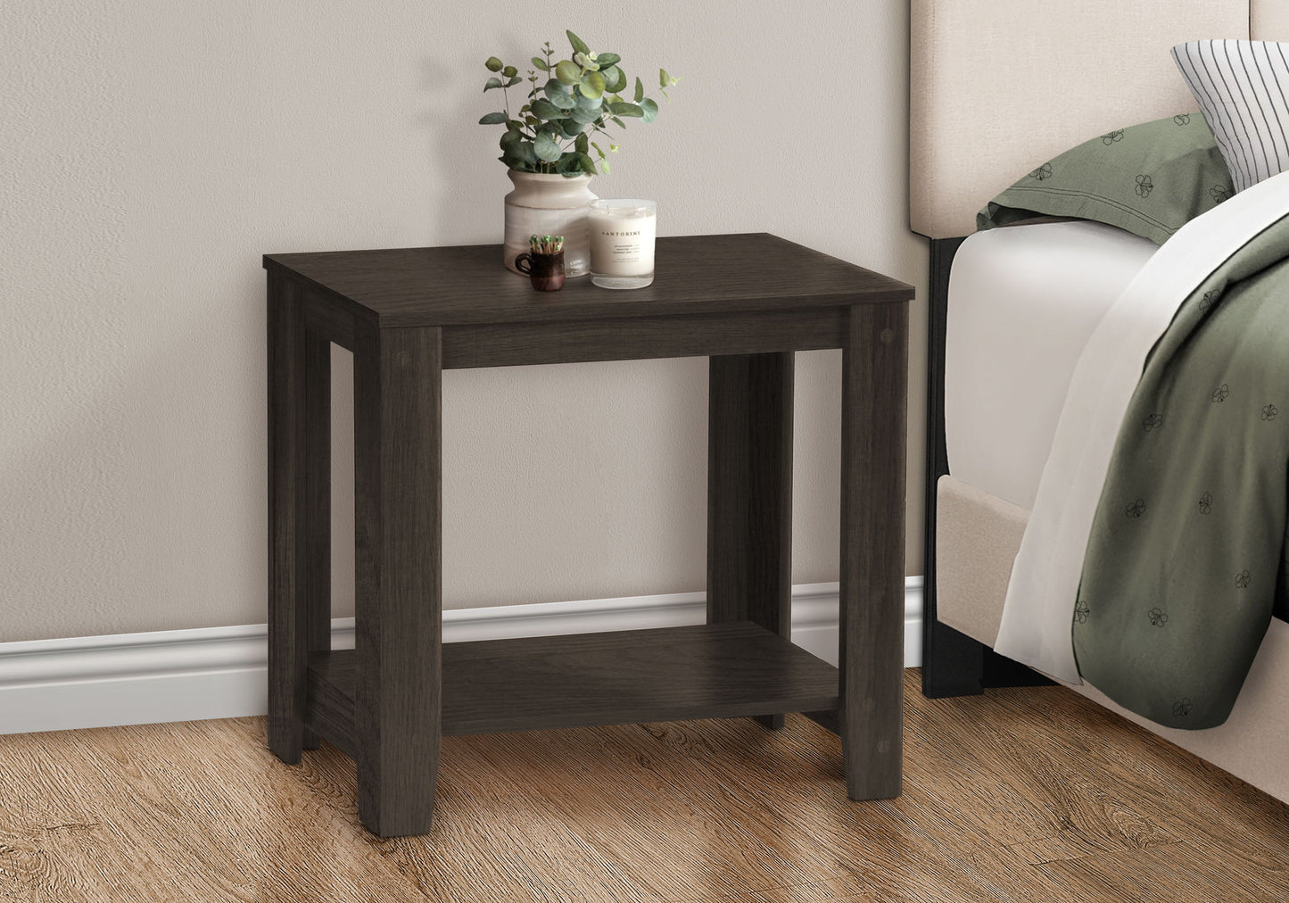 Accent Table, Side Contemporary & Modern - Oak