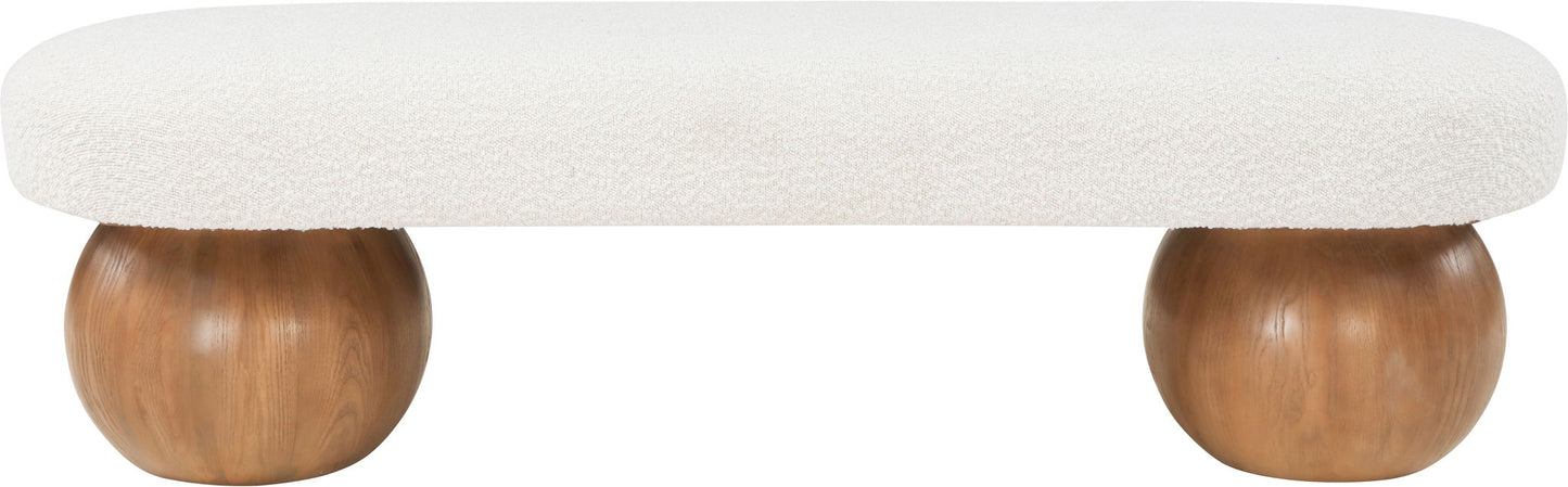 Bowie - Bench - Dark Brown Legs