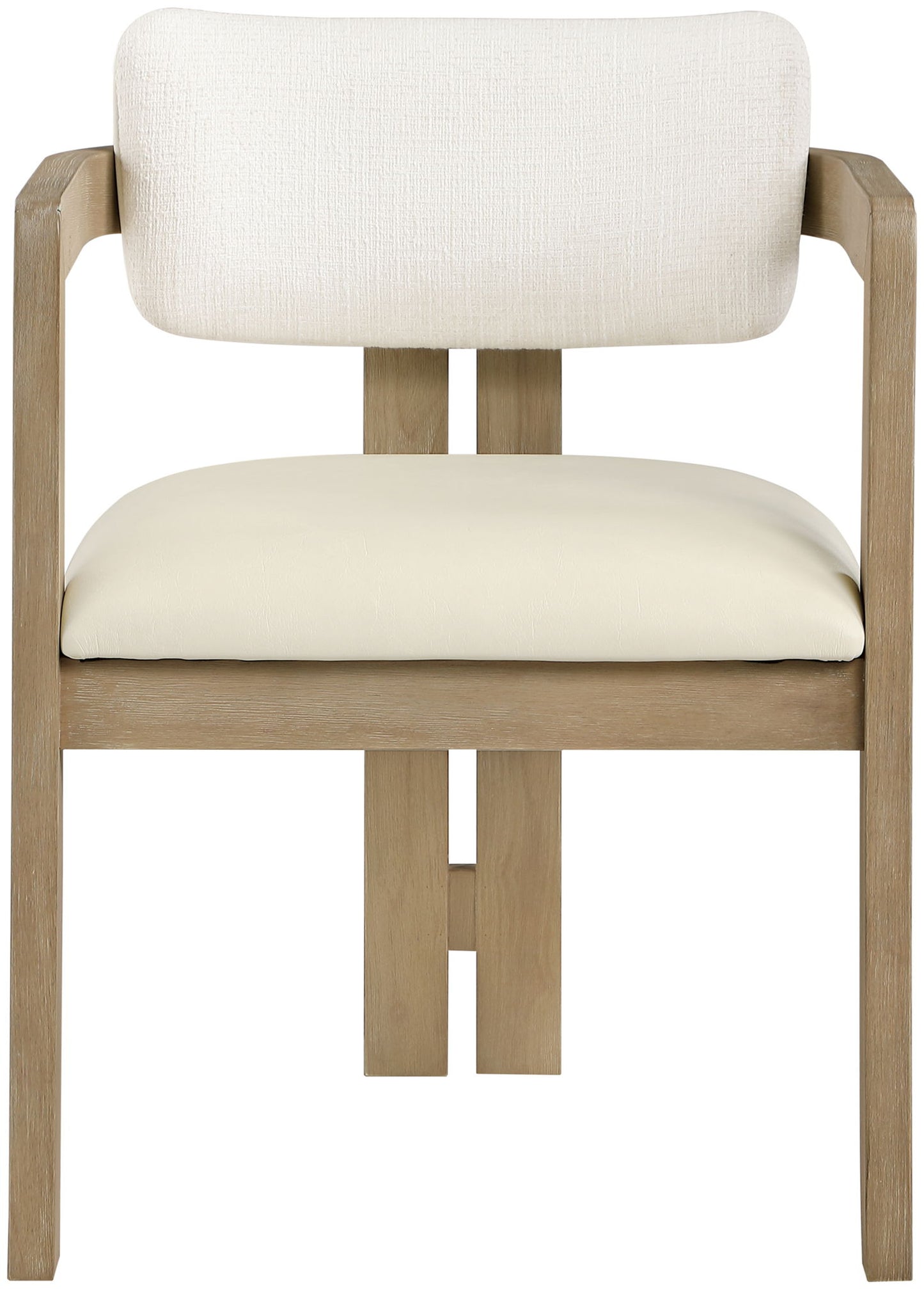 Ravina - Upholstered Dining Chair With Stained Natural Base (Set of 2)