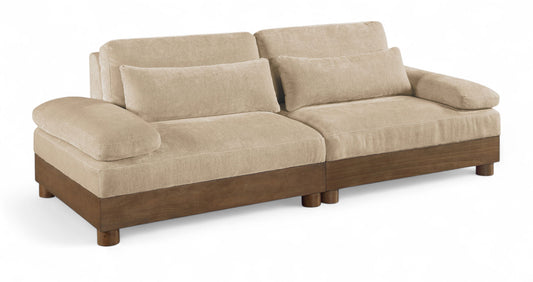 Turin - Fabric Upholstered Modular Loveseat