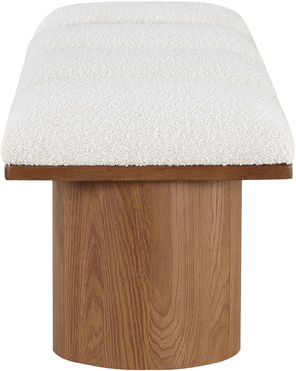 Pavilion - 4 Piece Modular Bench With Brown Base