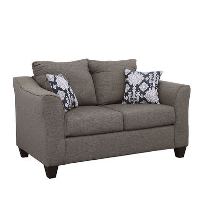 Salizar - Upholstered Flared Arm Loveseat