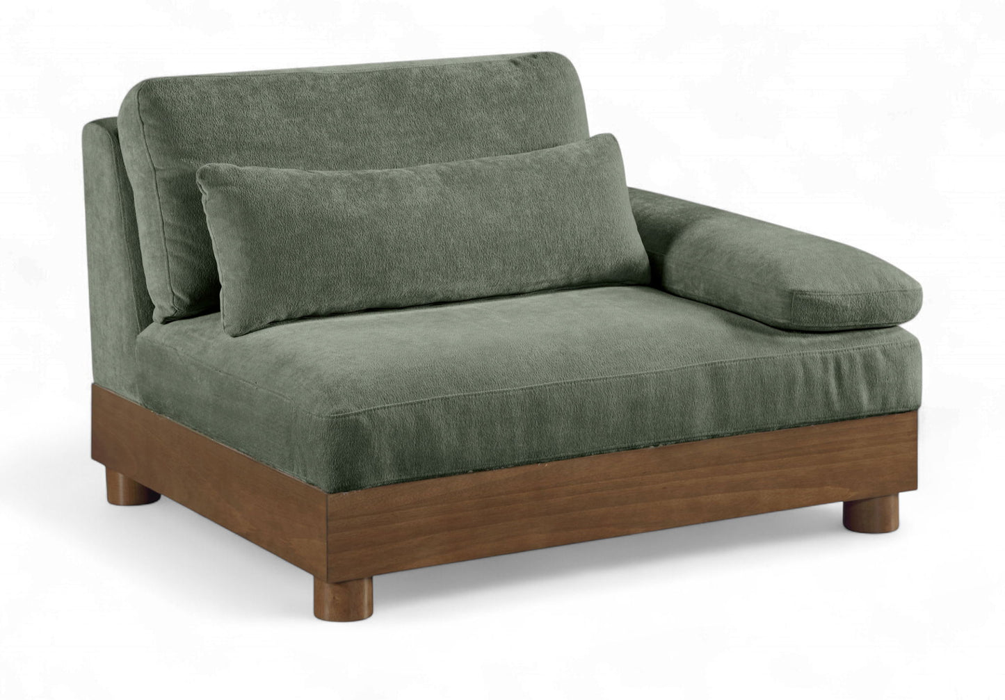 Turin - Fabric Upholstered Modular Arm Chair