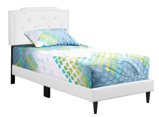 Deb - Twin Bed - White
