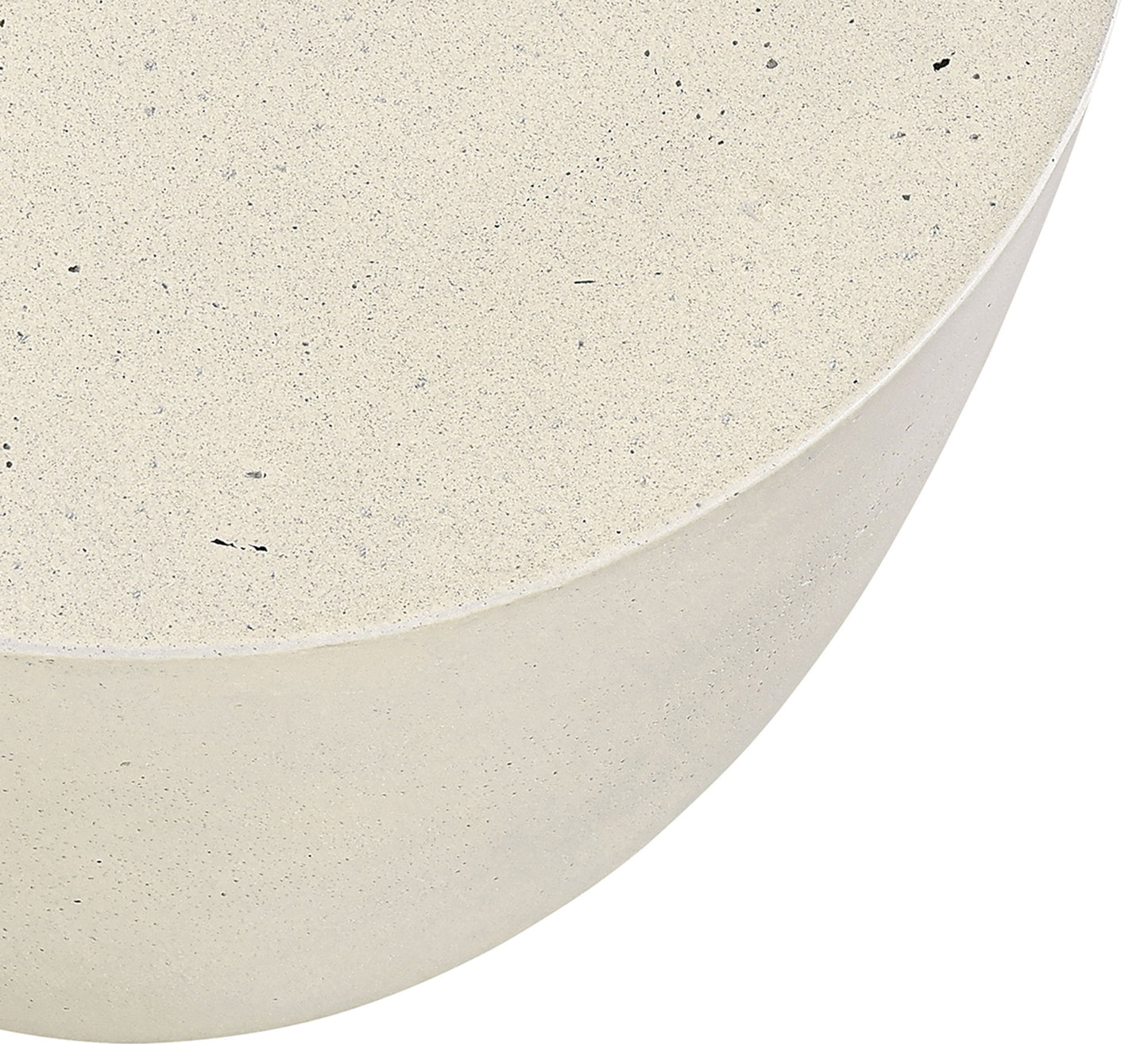 Reggio - Concrete Indoor / Outdoor End Table - Cream