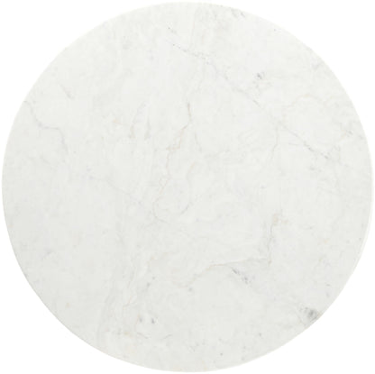 Liona - 42" Marble And Mango Wood Dining Table