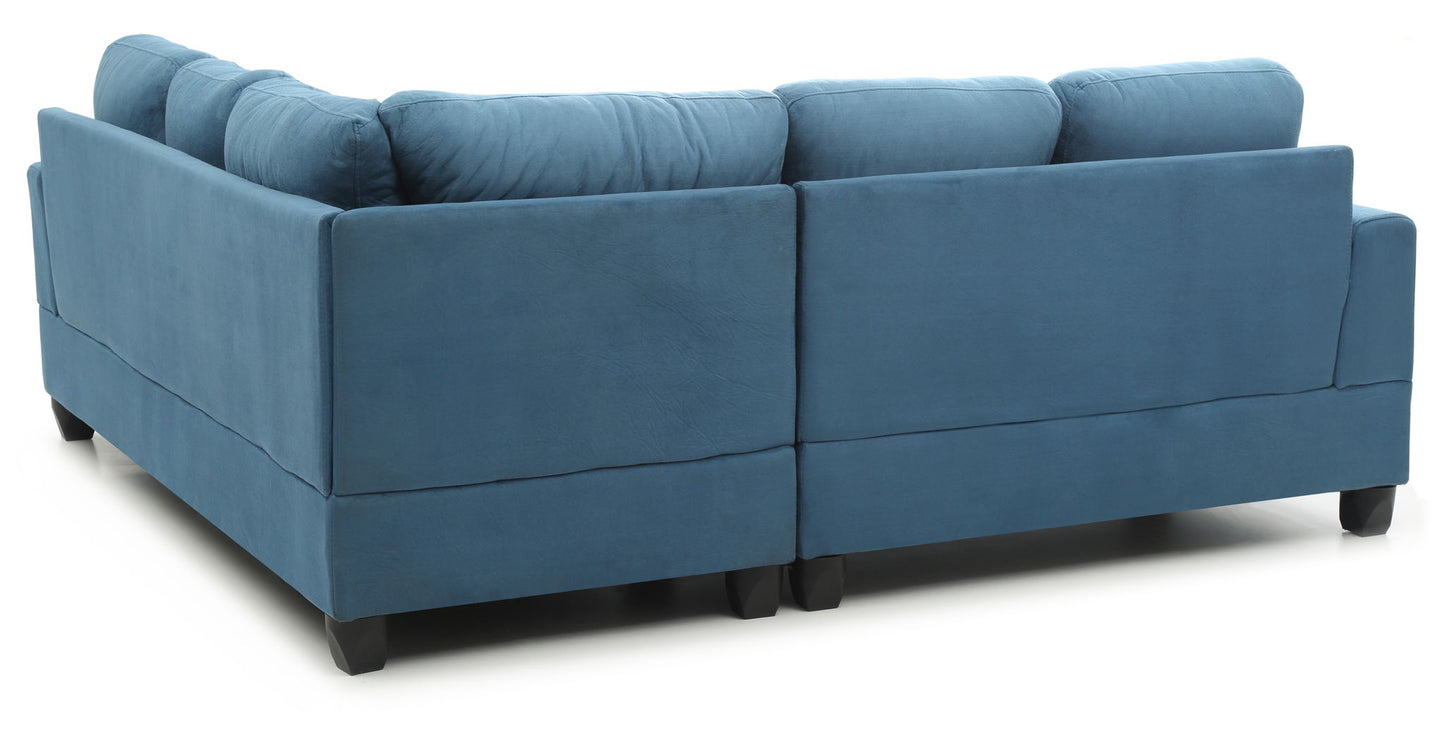Sandridge - Sectional - Aqua