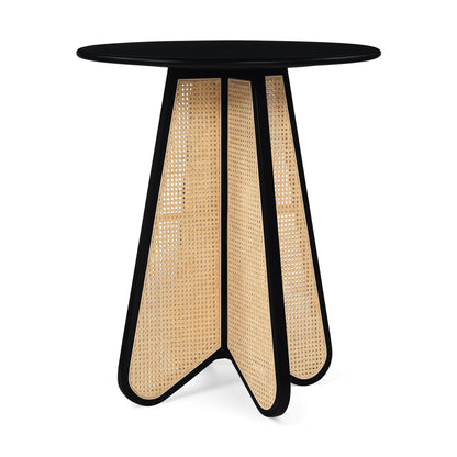 Butterfly - Solid Wood And Natural Cane Table