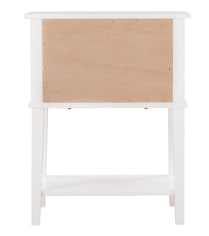Newton - Stylish Contemporary Nightstand - White
