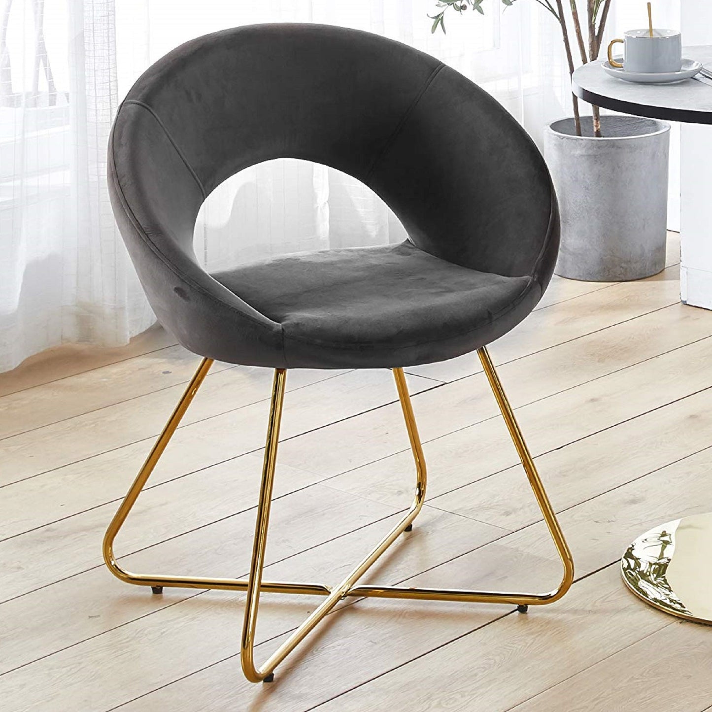 Modern Accent Velvet Chair (Set of 2)