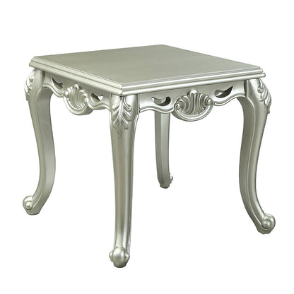 Qunsia - End Table - Champagne
