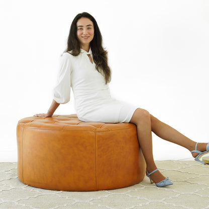 Seletar - Ottoman - Light Tan